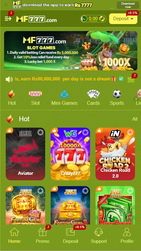 MF777 Game App