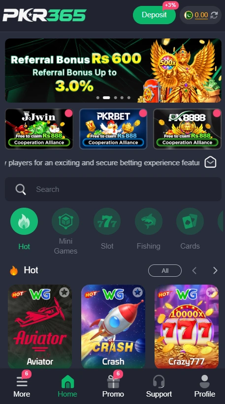 PKR365 Game App