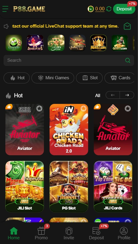 P88 Game App