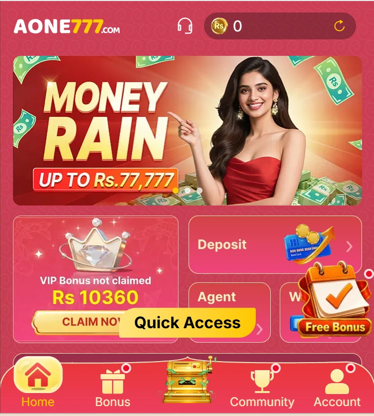 Aone777 Game App