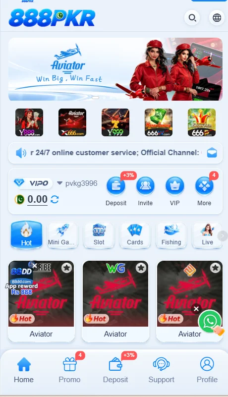 888PKR Game App