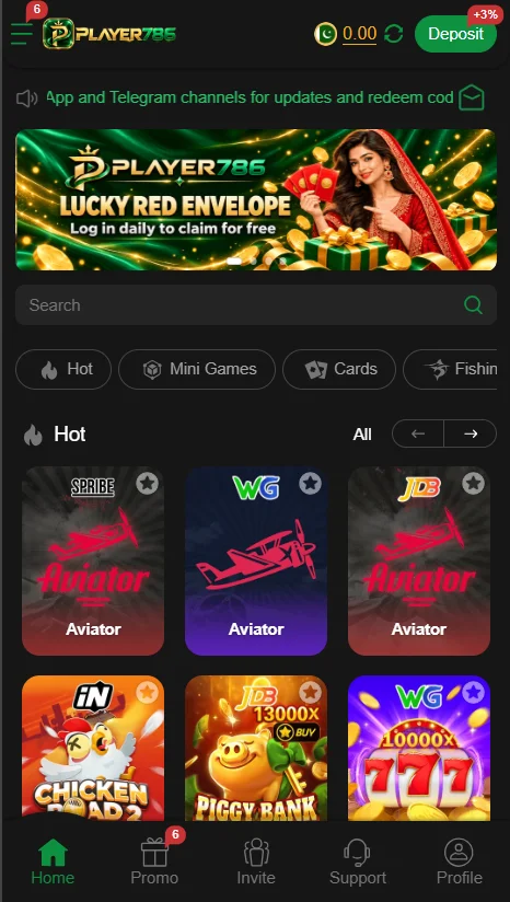 Player786 Game App